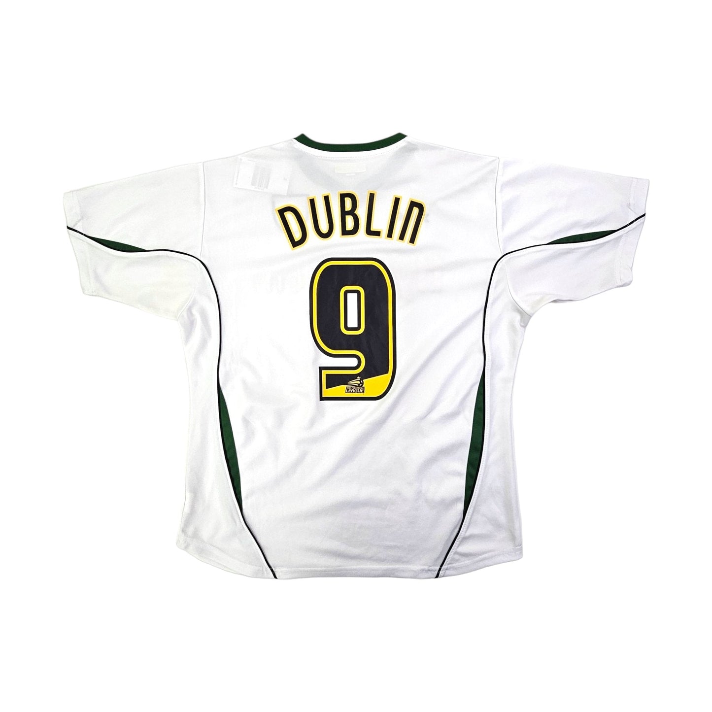 2006/08 Norwich City Away Football Shirt (L) XARA #9 Dublin