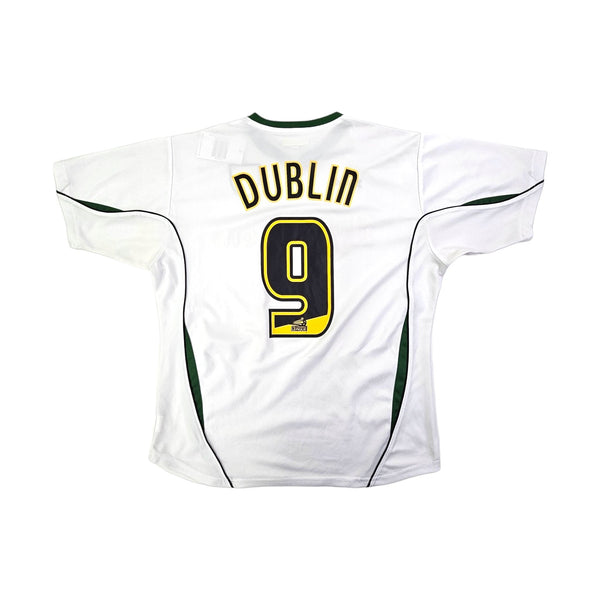 2006/08 Norwich City Away Football Shirt (L) XARA #9 Dublin