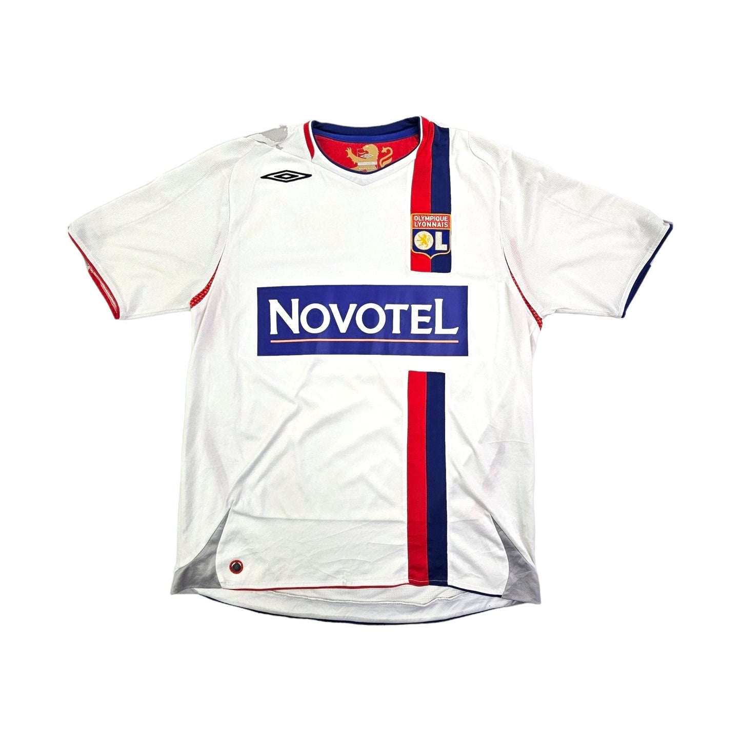 2006/08 Olympique Lyonnais Home Football Shirt (L) Umbro #10 Benzema