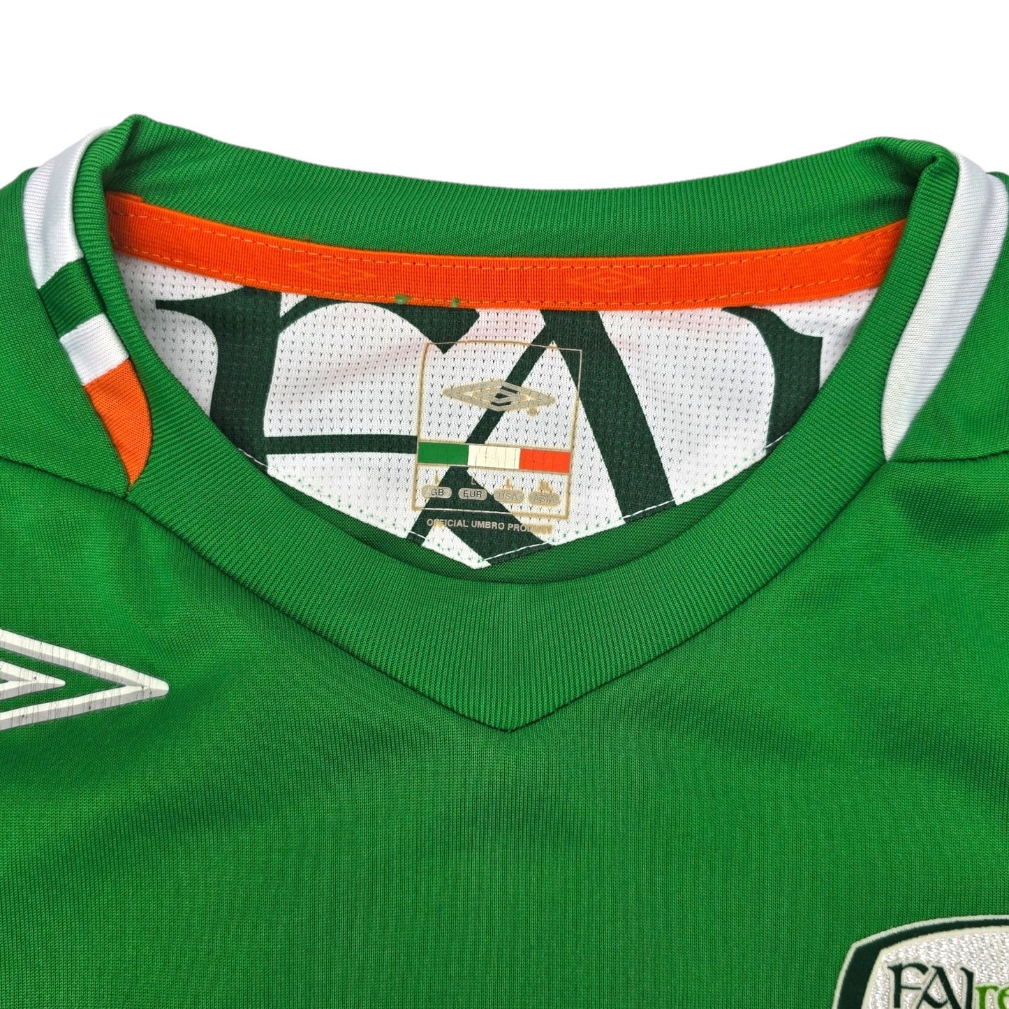 2006/08 Republic of Ireland Home Football Shirt (L) Umbro #10 Keane
