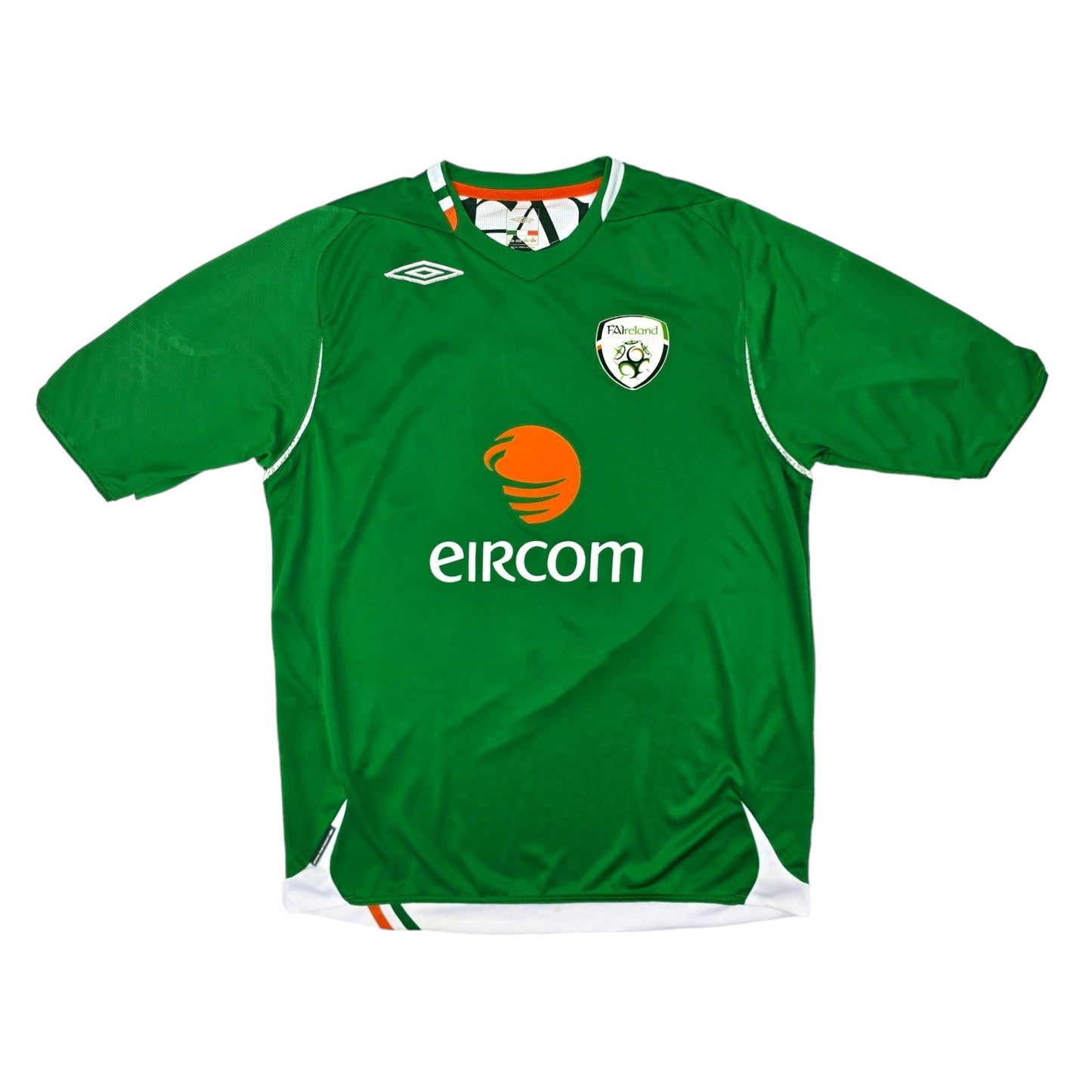 2006/08 Republic of Ireland Home Football Shirt (L) Umbro #10 Keane