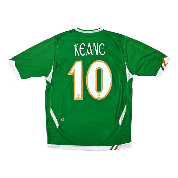 2006/08 Republic of Ireland Home Football Shirt (L) Umbro #10 Keane