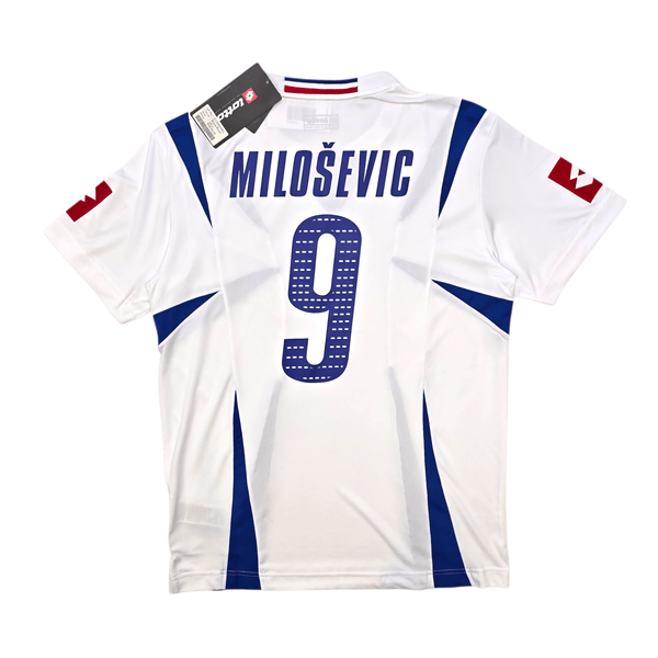2006/08 Serbia & Montenegro Away Football Shirt (XL) Lotto #9 Milosevic (BNWTs)