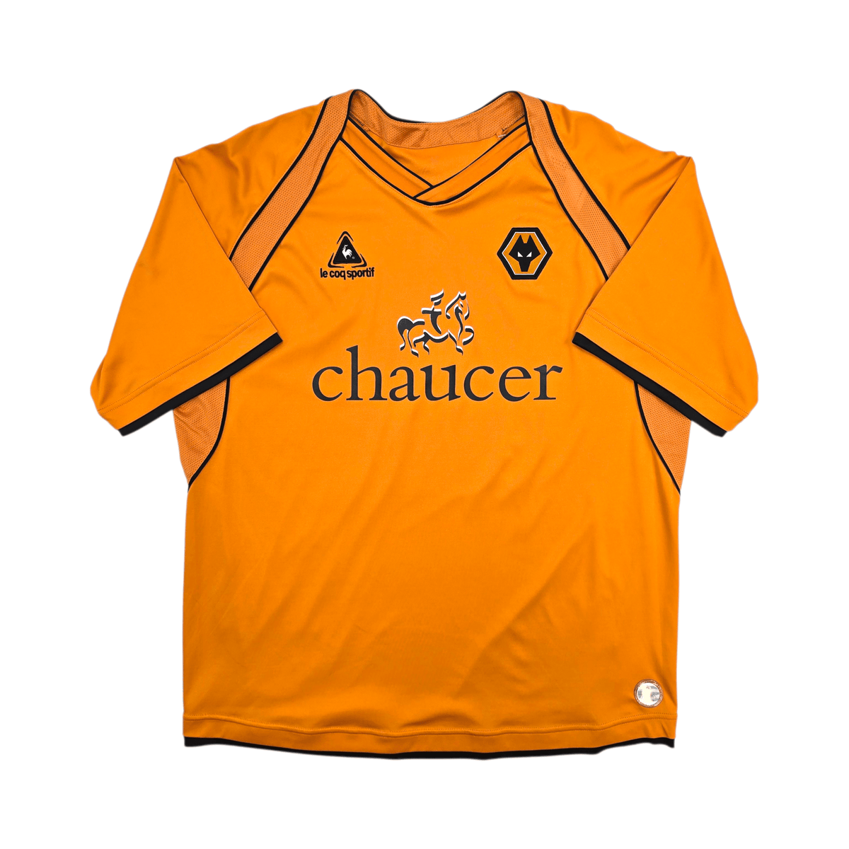 2006/08 Wolverhampton Wanderers Home Football Shirt (XL) Le Coq Sportif
