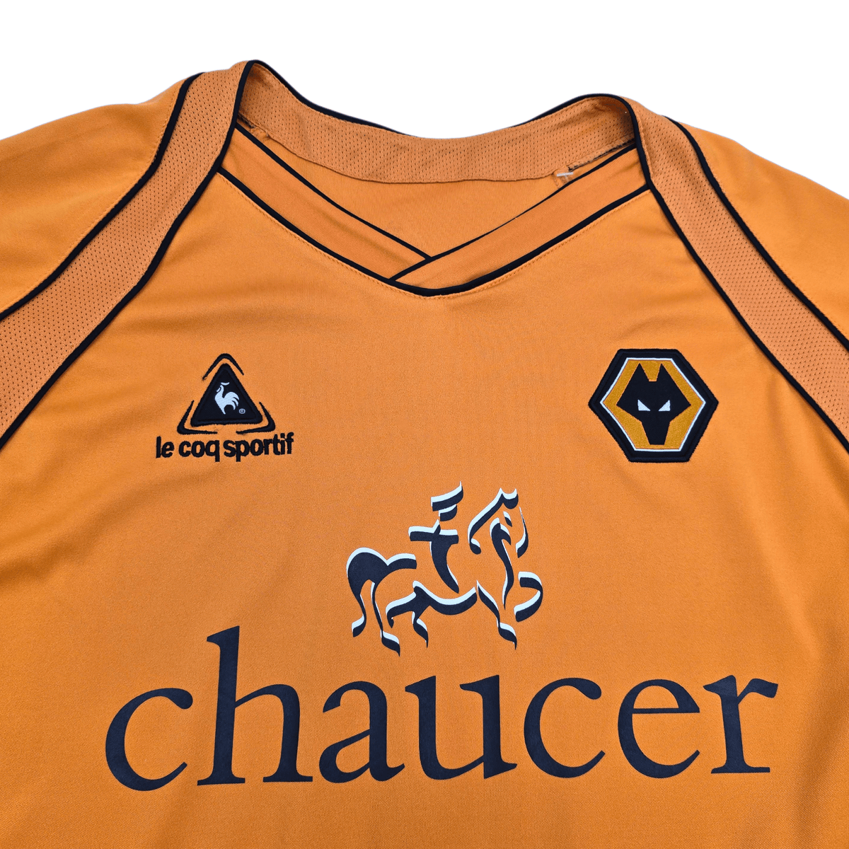 2006/08 Wolverhampton Wanderers Home Football Shirt (XL) Le Coq Sportif