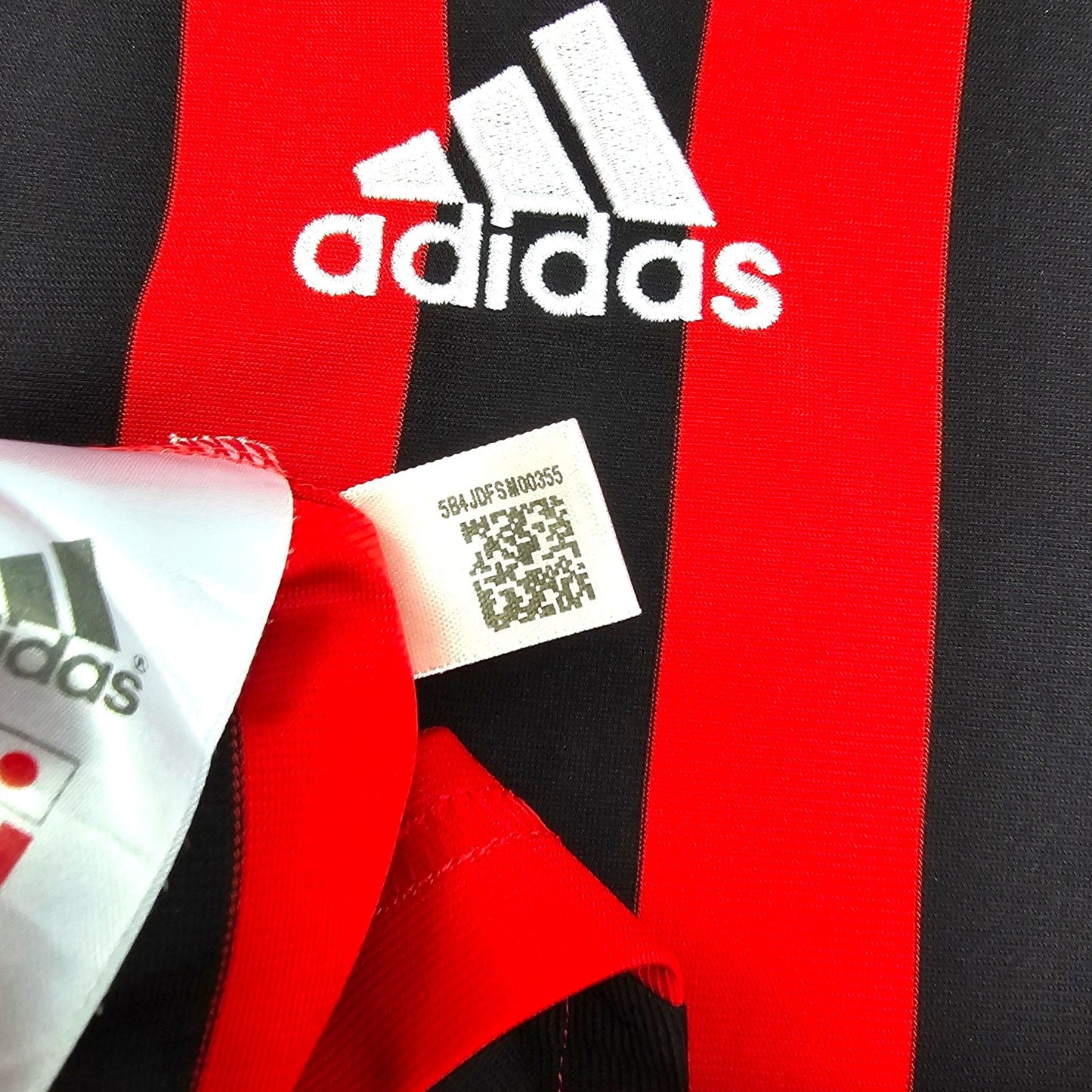2007/08 AC Milan Home Football Shirt (L) Adidas #10 Seedorf