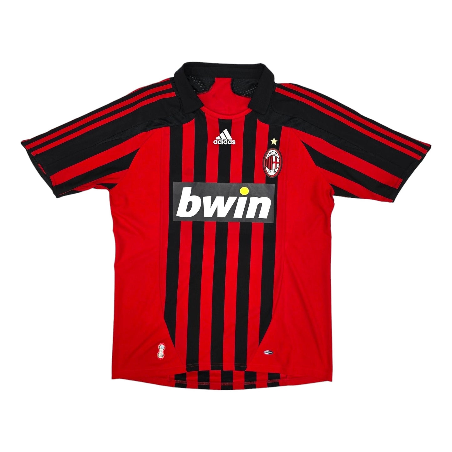 2007/08 AC Milan Home Football Shirt (L) Adidas #10 Seedorf