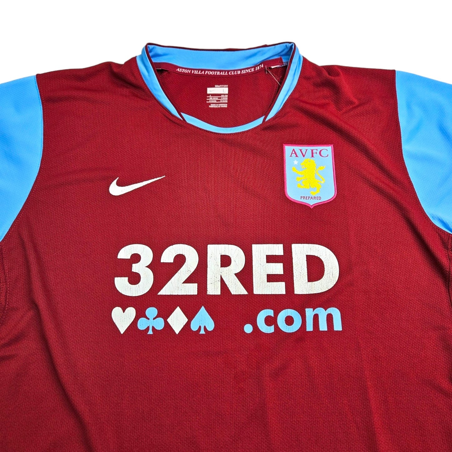 2007/08 Aston Villa Home Football Shirt (L) Nike