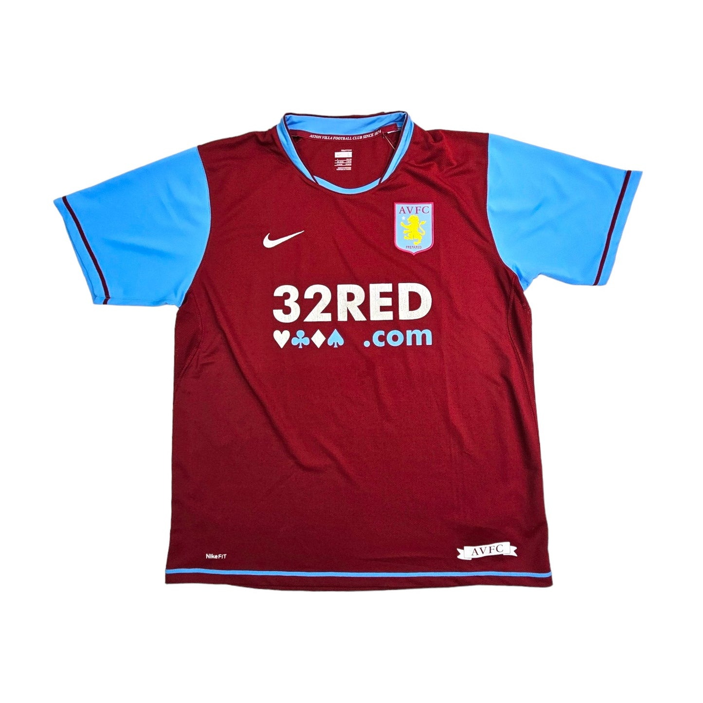 2007/08 Aston Villa Home Football Shirt (L) Nike