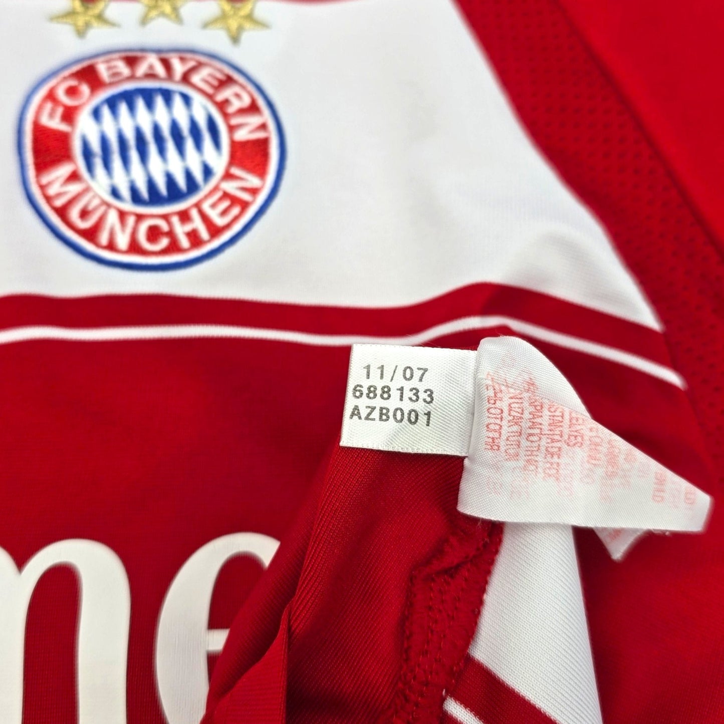 2007/08 Bayern Munich Home Football Shirt (M) Adidas