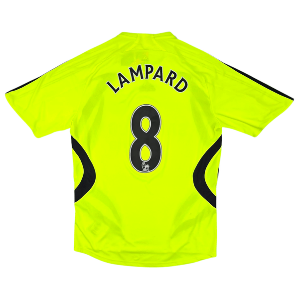 2007/08 Chelsea Away Football Shirt (M) Adidas #8 Lampard