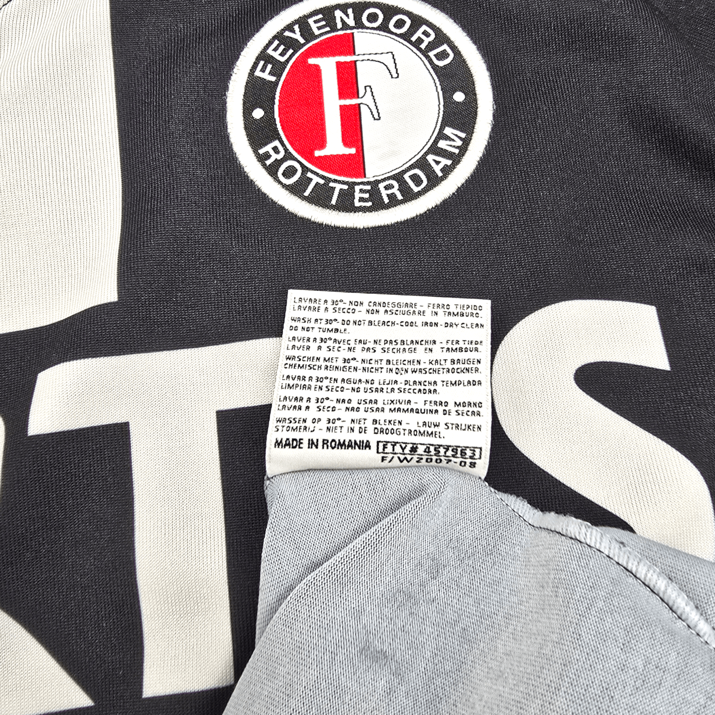2007/08 Feyenoord Away Football Shirt (XL) Kappa