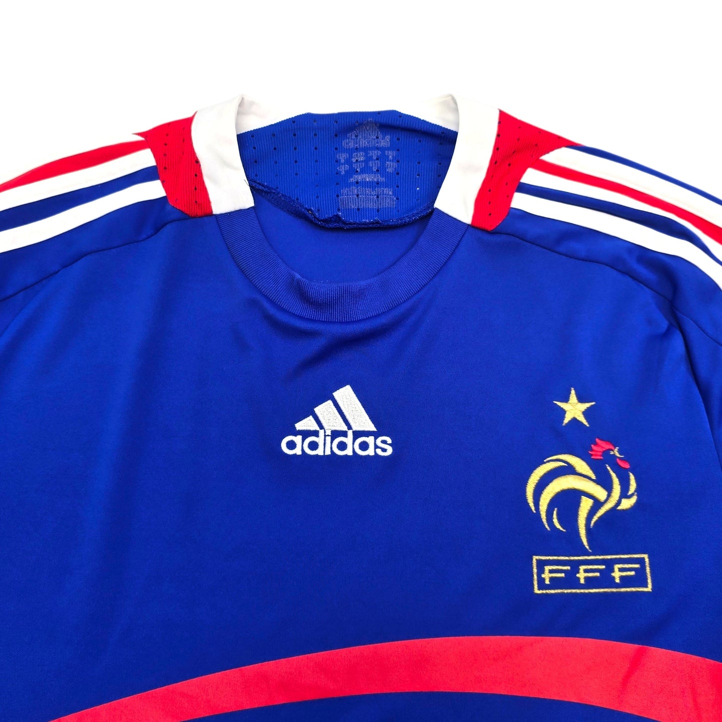 2007/08 France Home Football Shirt (M) Adidas