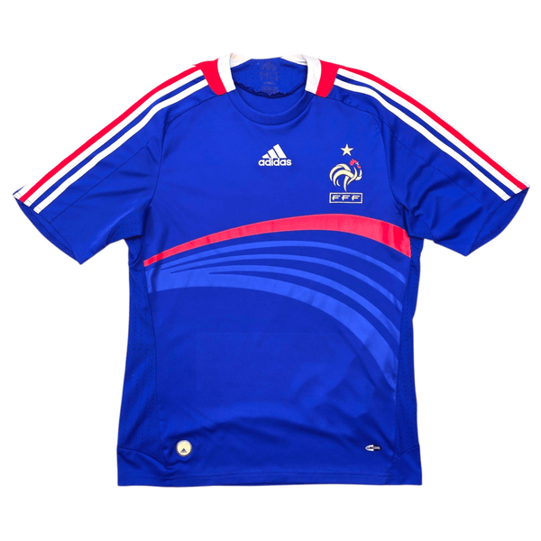2007/08 France Home Football Shirt (S) Adidas