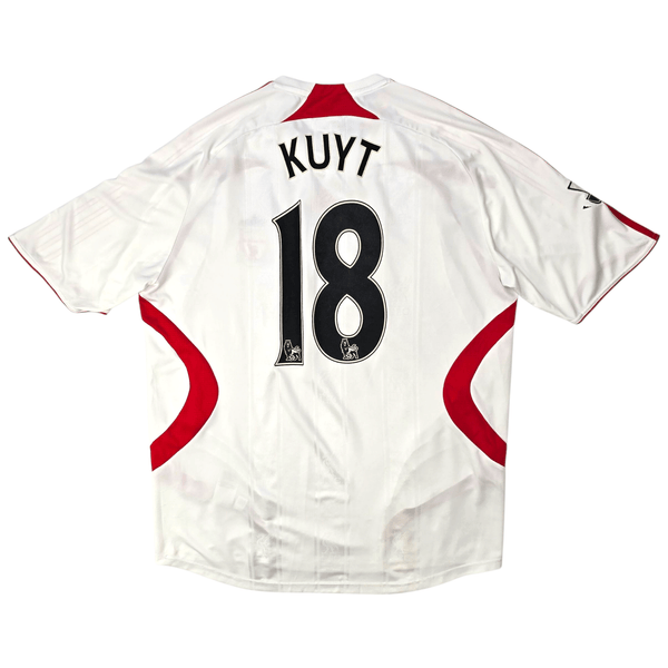 2007/08 Liverpool Away Football Shirt (2XL) Adidas #18 Kuyt