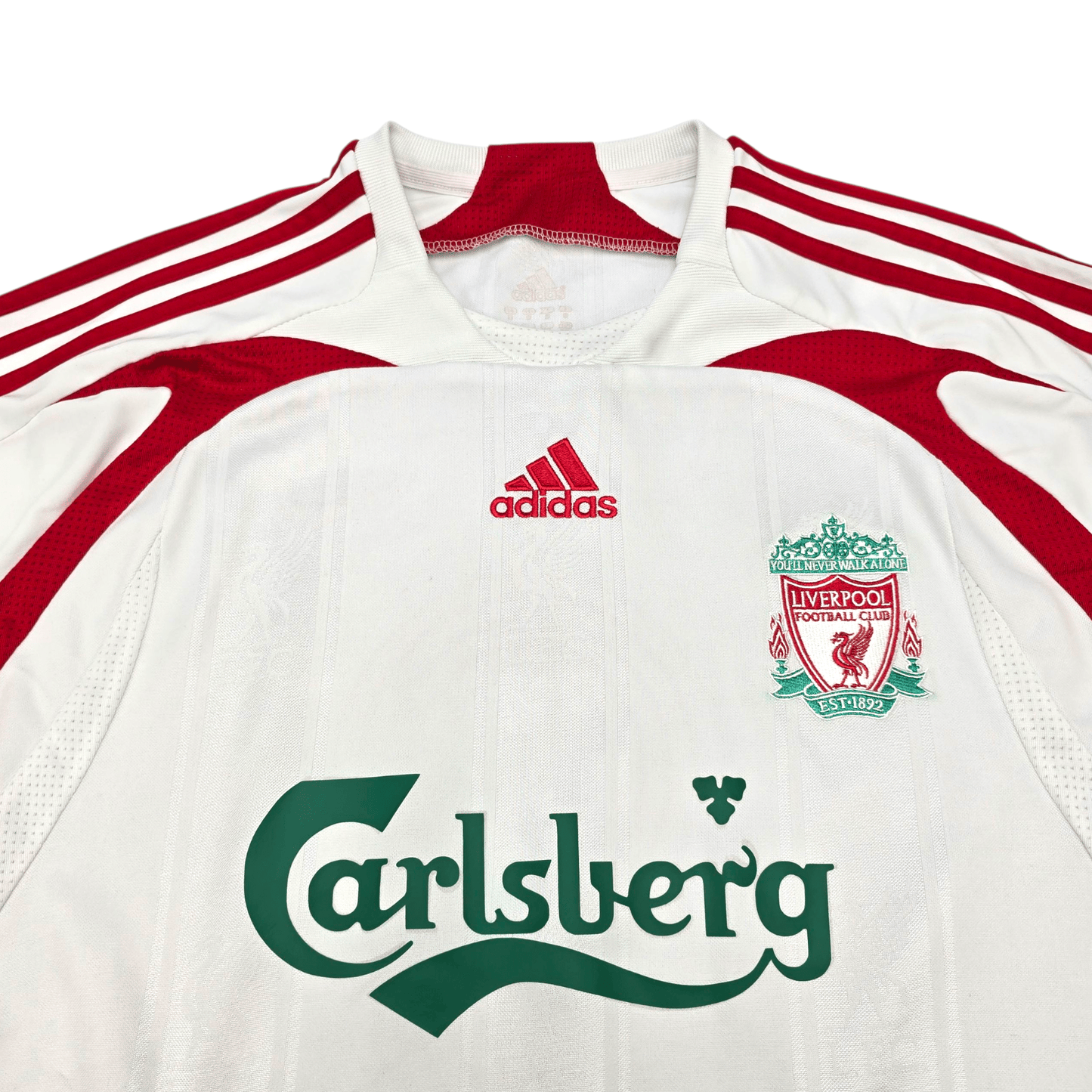 2007/08 Liverpool Away Football Shirt (M) Adidas #9 Torres
