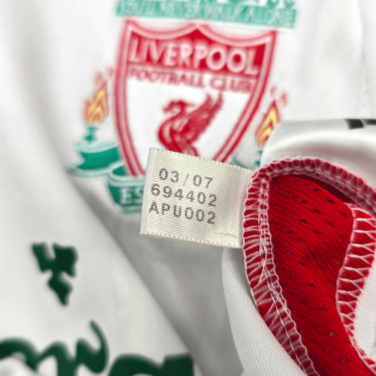 2007/08 Liverpool Away Football Shirt (S) Adidas #8 Gerrard