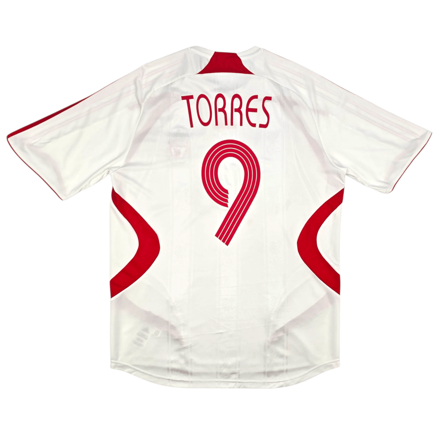 2007/08 Liverpool Away Football Shirt (XL) Adidas #9 Torres