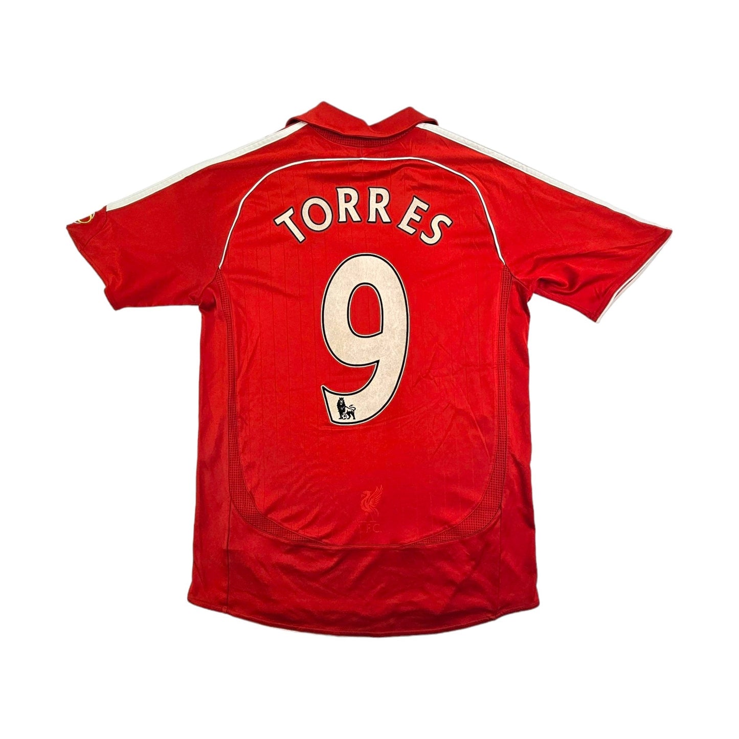2007/08 Liverpool Home Football Shirt (S) Adidas #9 Torres