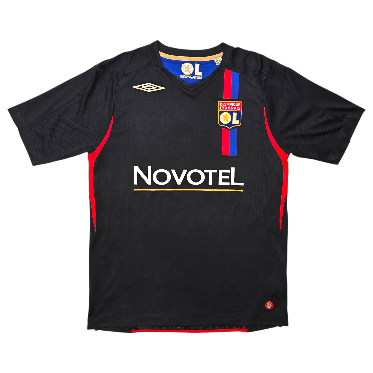 2007/08 Olympique Lyonnais Third Football Shirt (M) Umbro #8 Juninho