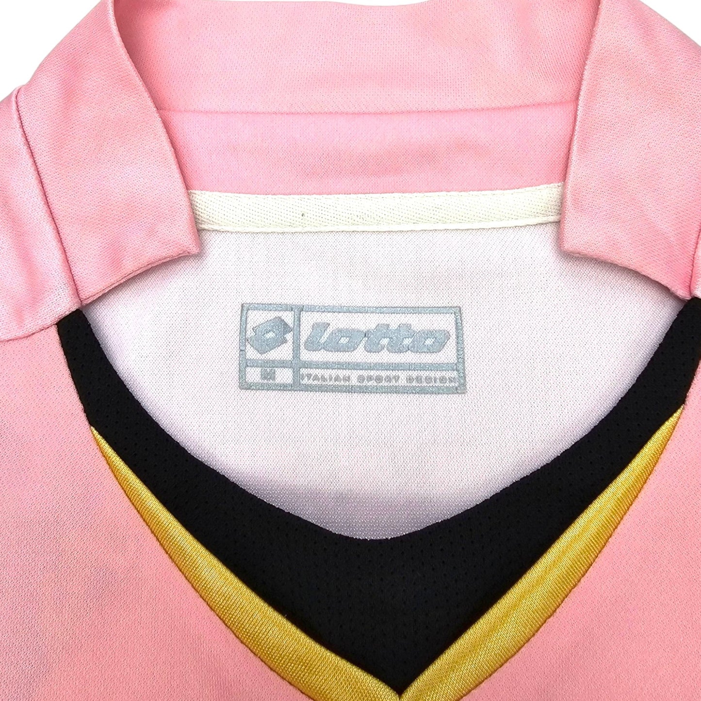 2007/08 Palermo Home Football Shirt (M) Lotto #7 Cavani
