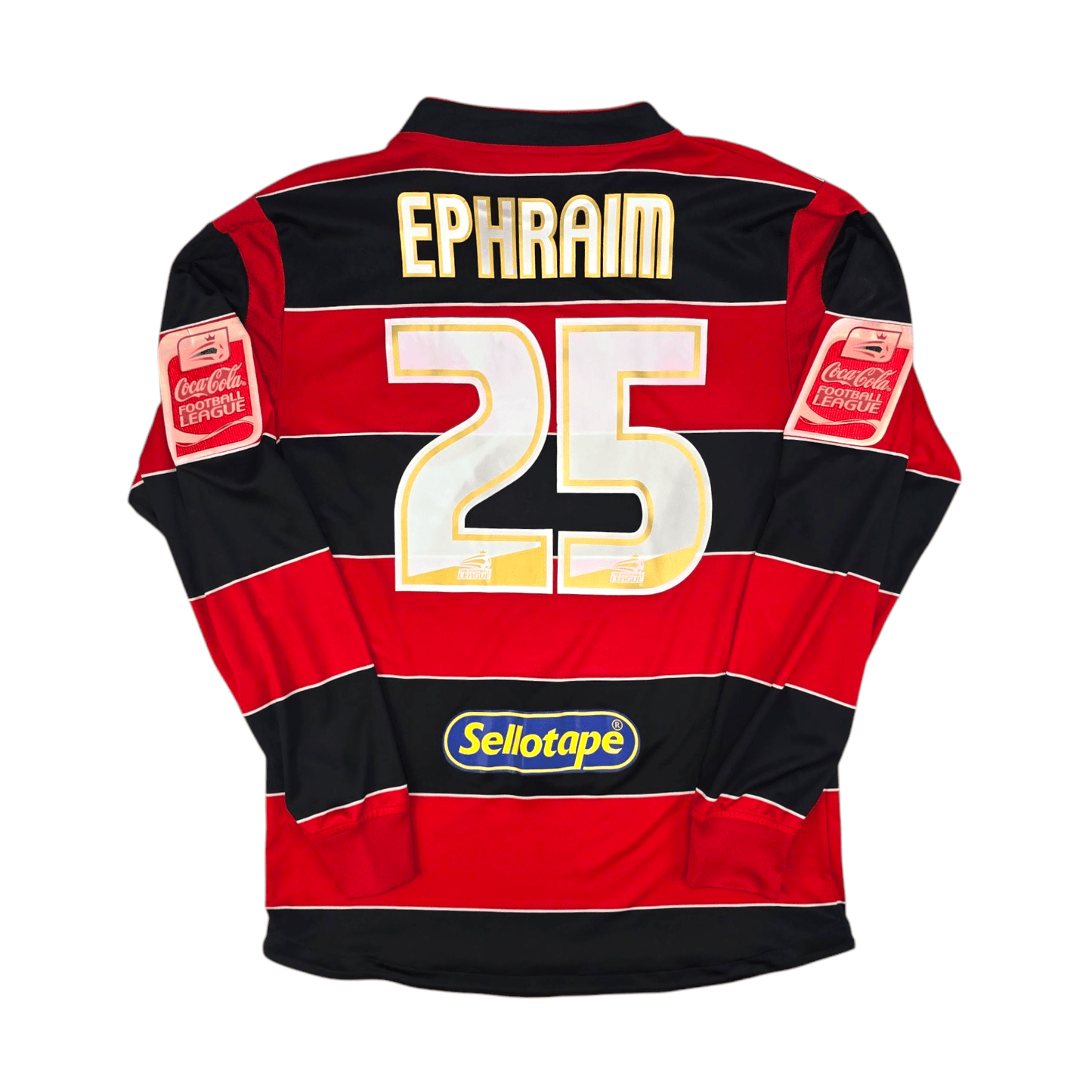 2007/08 Queens Park Rangers Away Football Shirt (L) Le Coq Sportif #25 Ephraim