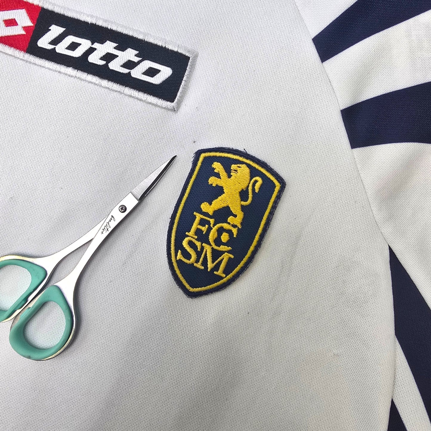 2007/08 Sochaux-Montbeliard Away Football Shirt (2XL) Lotto #13 Brechet