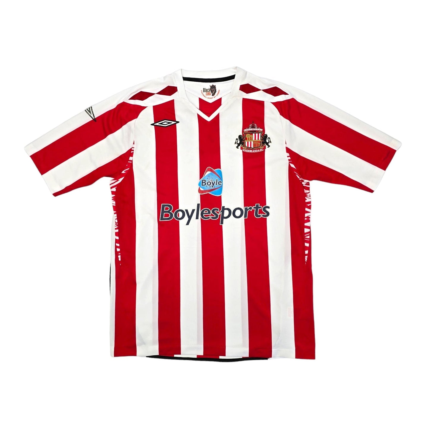 2007/08 Sunderland Home Football Shirt (L) Umbro #42 Henderson