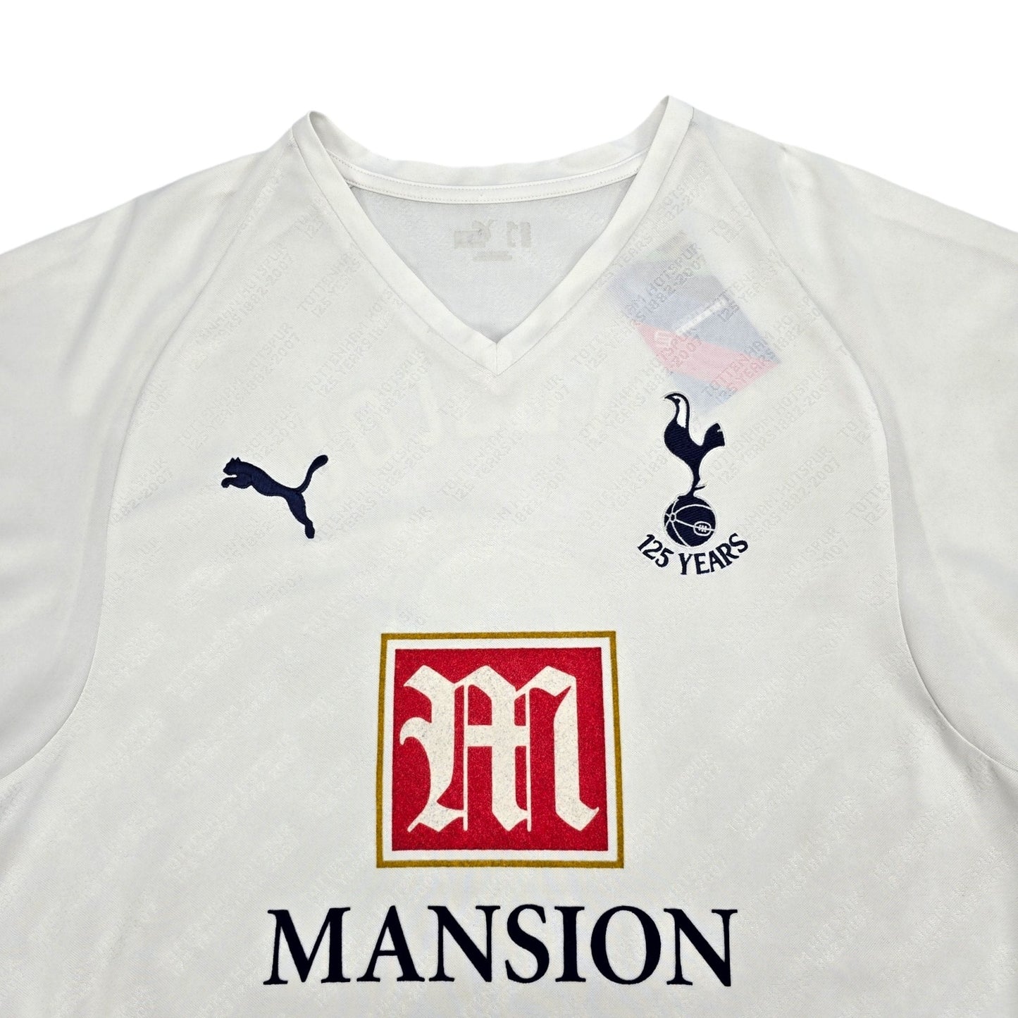 2007/08 Tottenham Hotspur Home Football Shirt (2XL) Puma #9 Berbatov (125 Years)