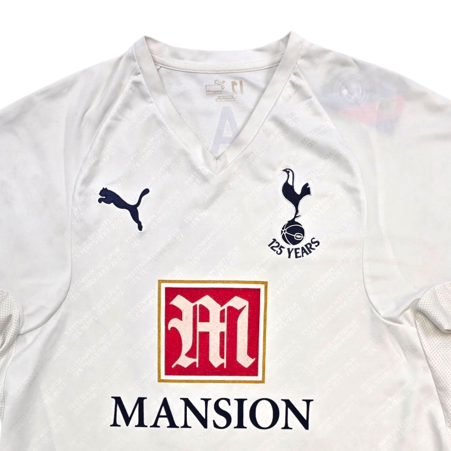 2007/08 Tottenham Hotspur Home Football Shirt (L) Puma #10 Keane (Centenary)
