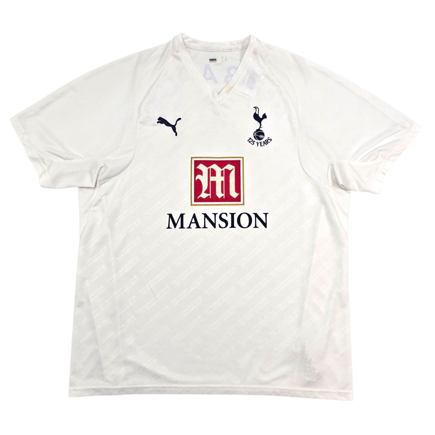 2007/08 Tottenham Hotspur Home Football Shirt (XL) Puma #9 Berbatov (Centenary)