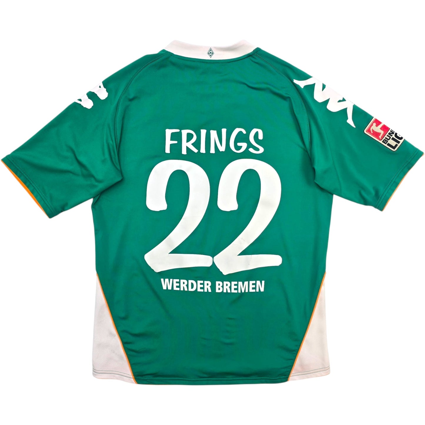 2007/08 Werder Bremen Home Football Shirt (XL) Kappa #22 Frings