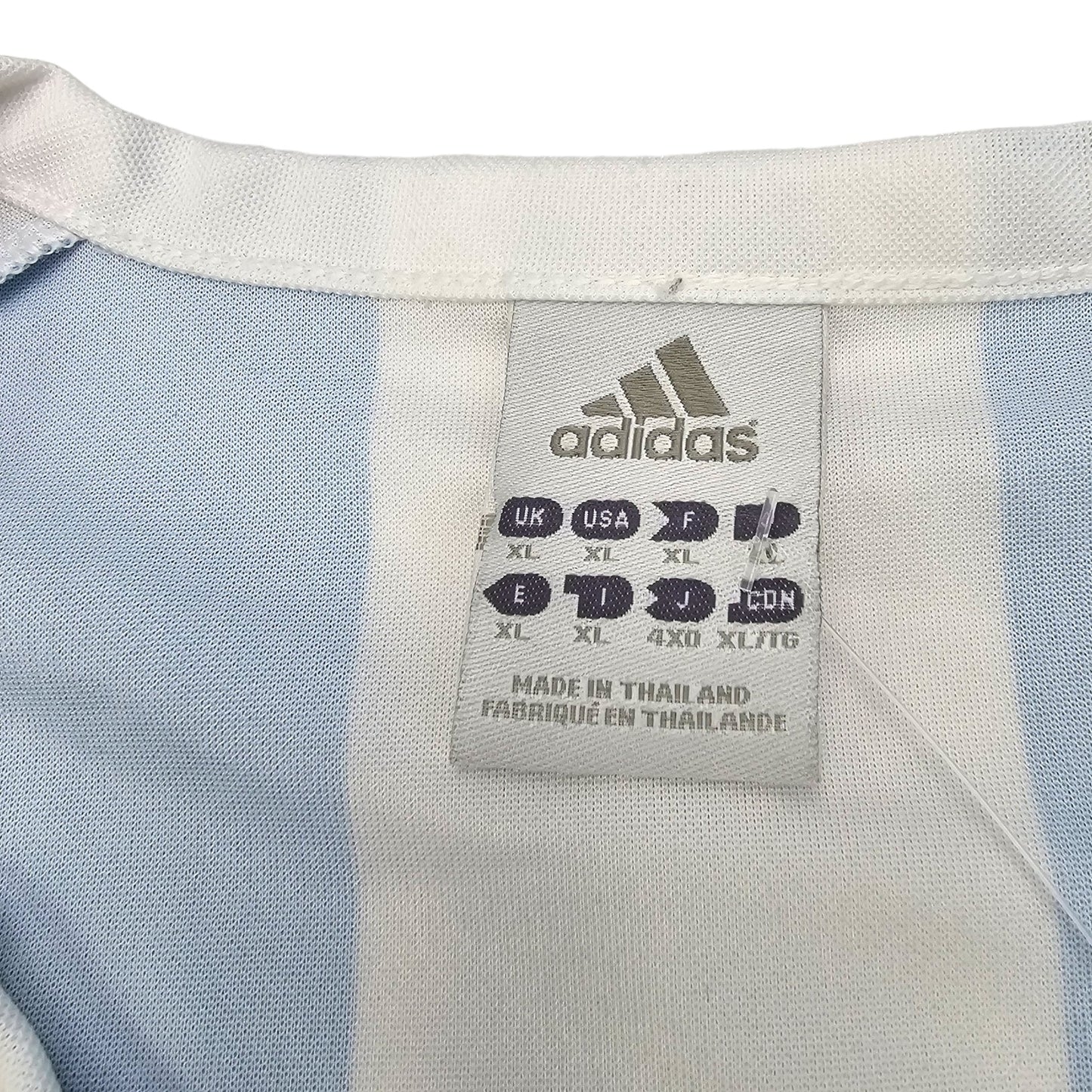 2007/09 Argentina Home Football Shirt (XL) Adidas