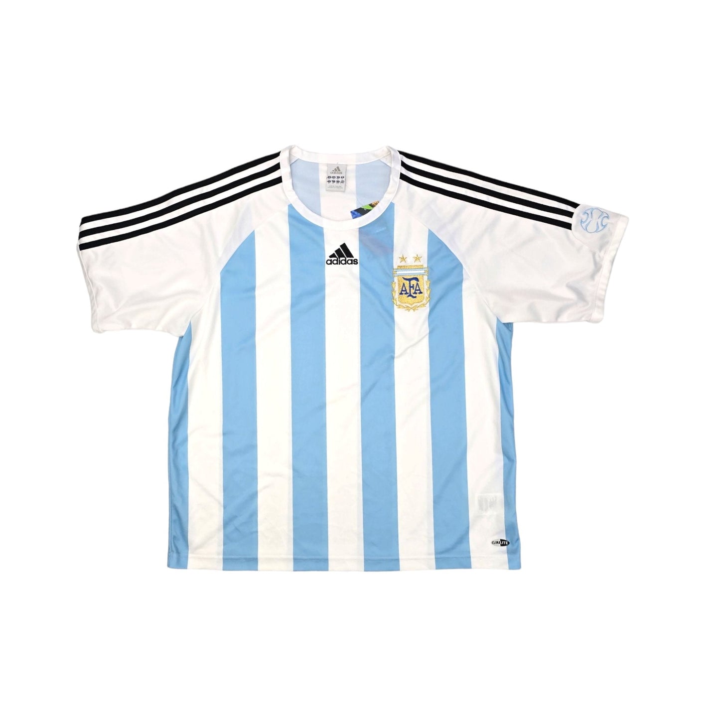 2007/09 Argentina Home Football Shirt (XL) Adidas