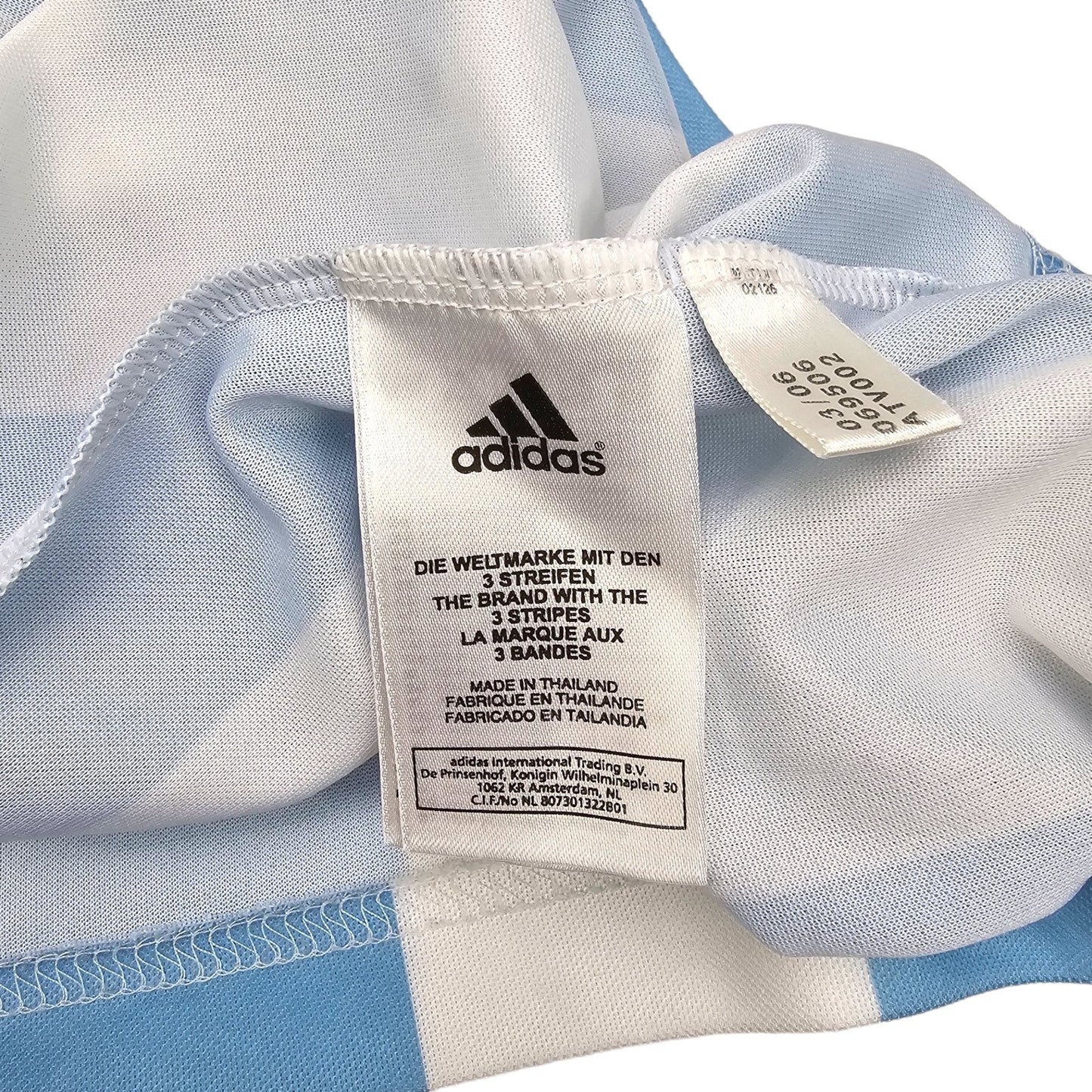 2007/09 Argentina Home Football Shirt (XL) Adidas