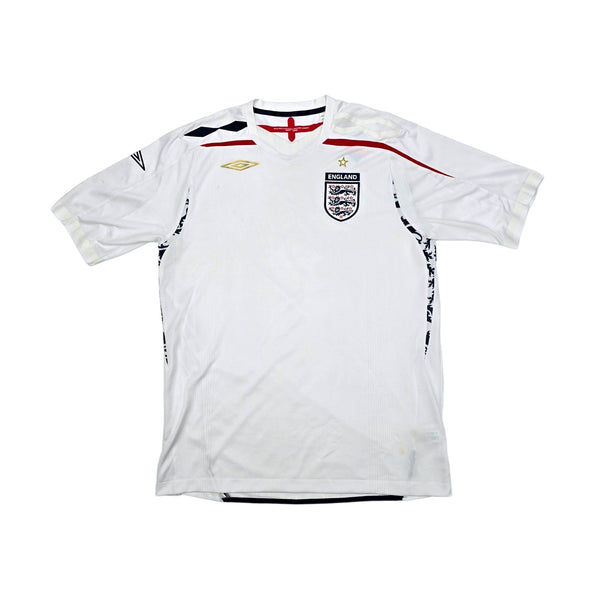 2007/09 England Home Football Shirt (L) Umbro