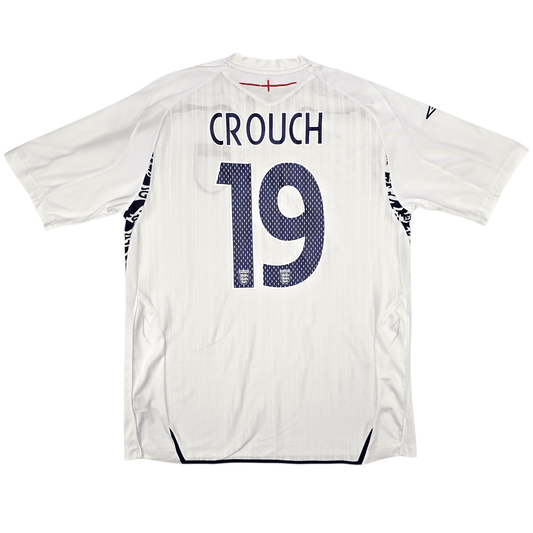 2007/09 England Home Football Shirt (XL) Umbro #19 Crouch