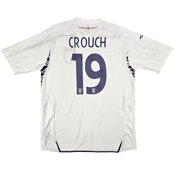 2007/09 England Home Football Shirt (XL) Umbro #19 Crouch