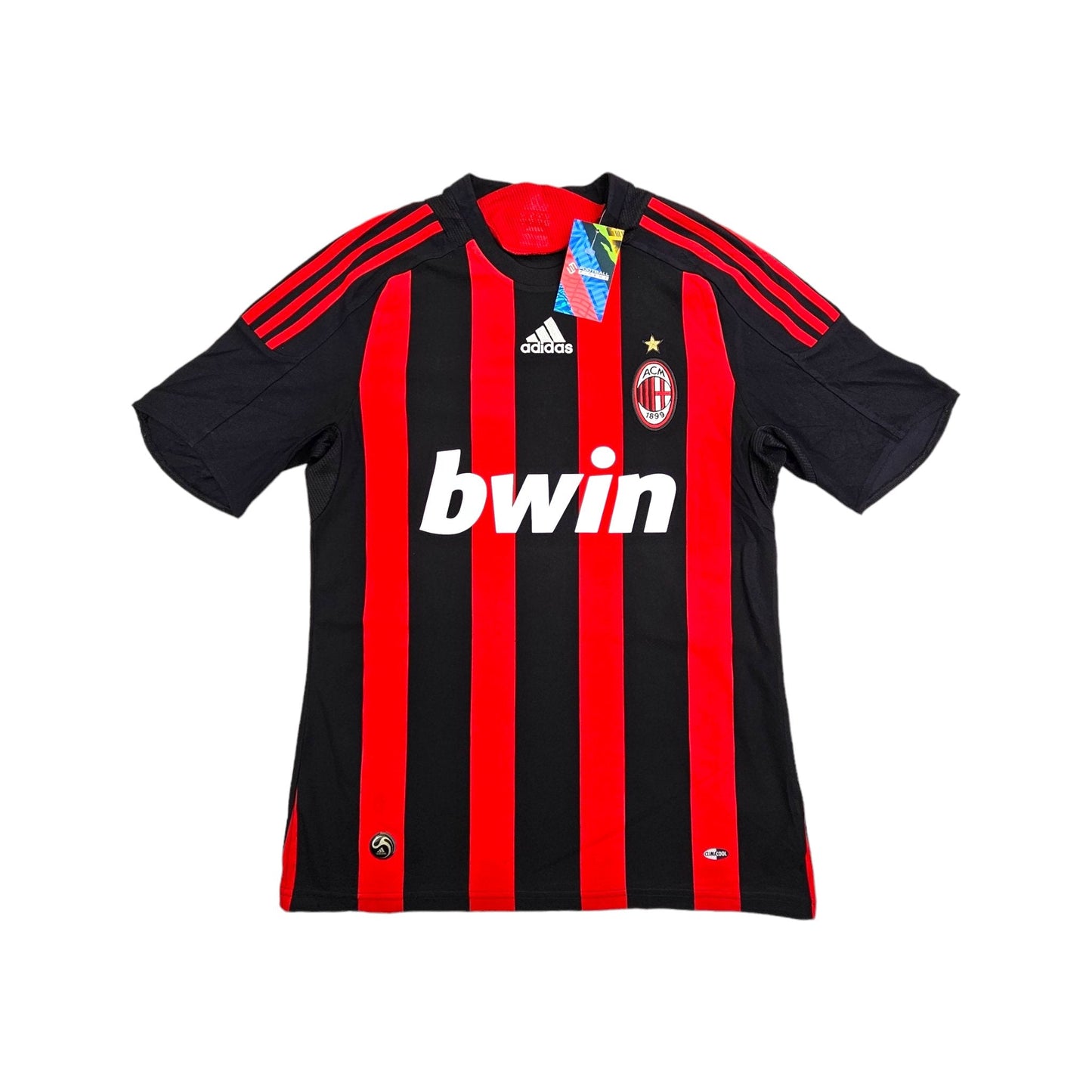 2008/09 AC Milan Home Football Shirt (M) Adidas #10 Seedorf