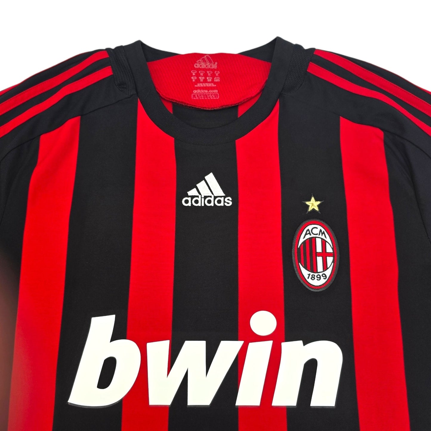 2008/09 AC Milan Home Football Shirt (XL) Adidas #32 Beckham