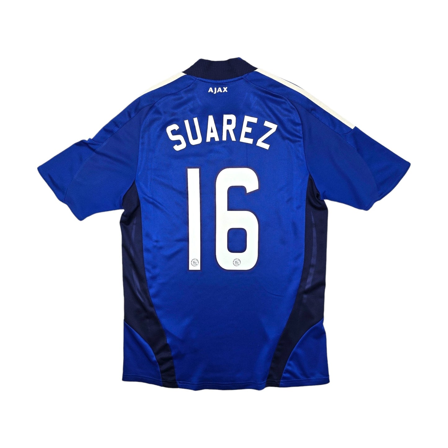2008/09 Ajax Away Football Shirt (M) Adidas #16 Suarez