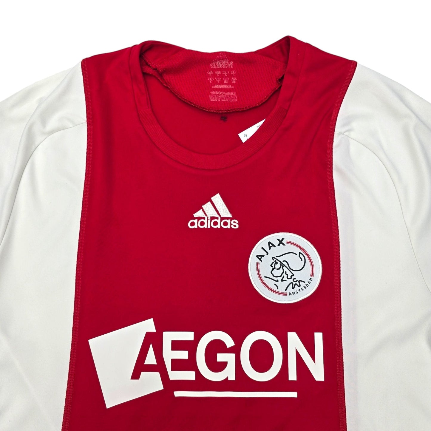 2008/09 Ajax Home Football Shirt (L) Adidas #16 Suarez
