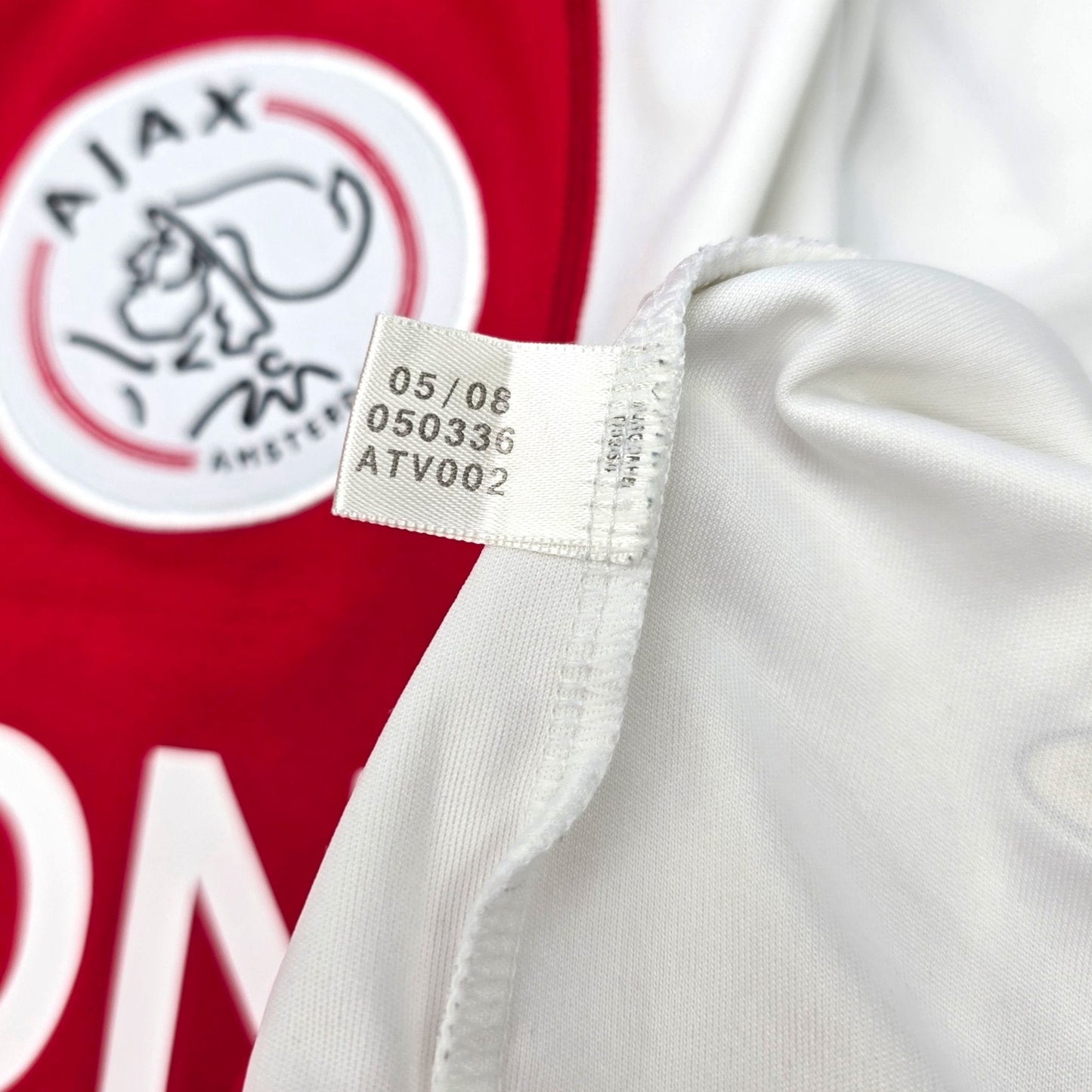 2008/09 Ajax Home Football Shirt (L) Adidas #16 Suarez