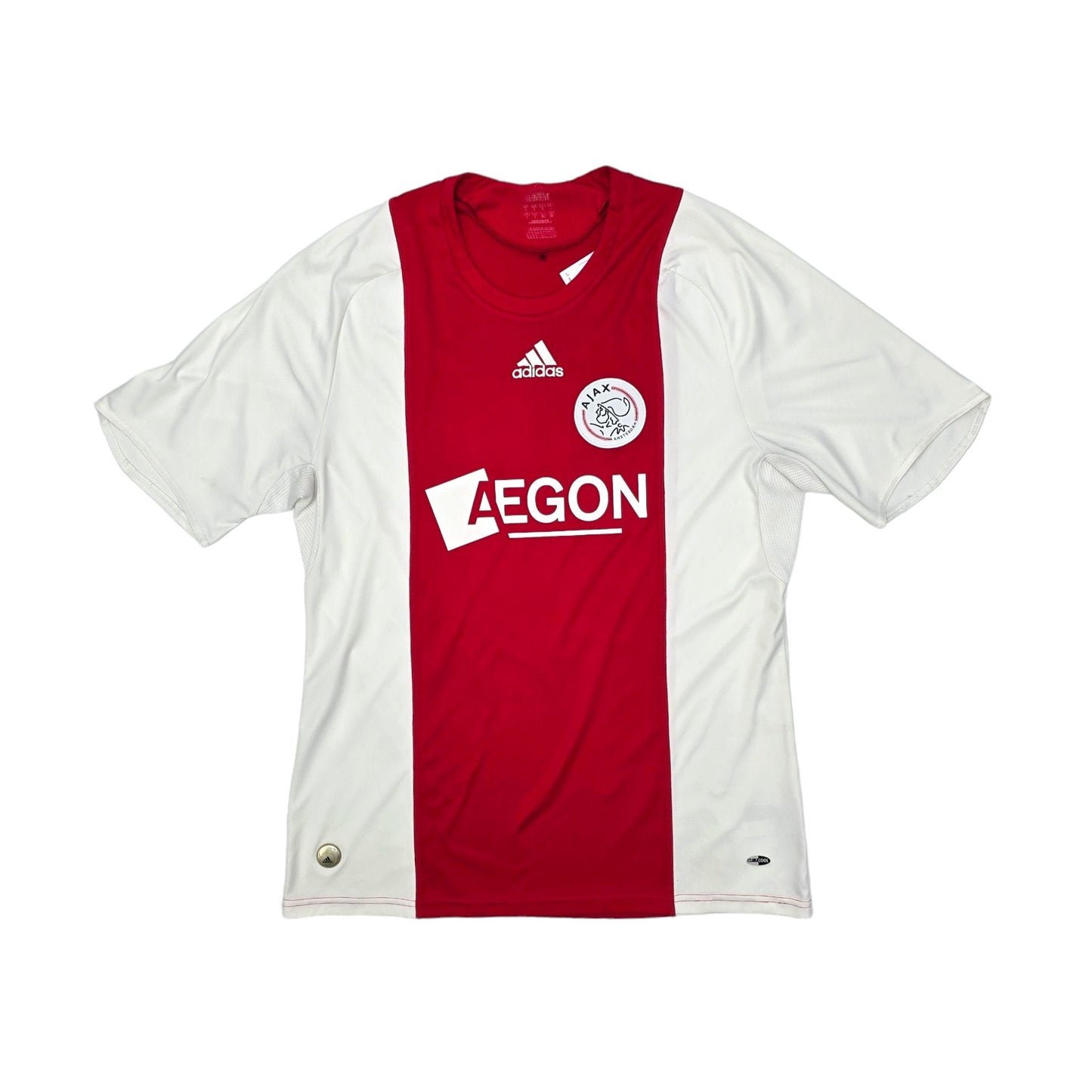 2008/09 Ajax Home Football Shirt (L) Adidas #16 Suarez