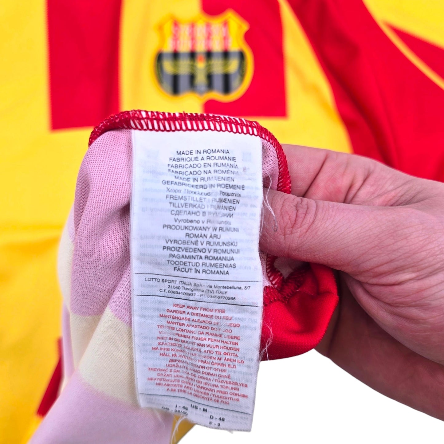 2008/09 Arameisk Syrianska Home Football Shirt (M) Lotto #19
