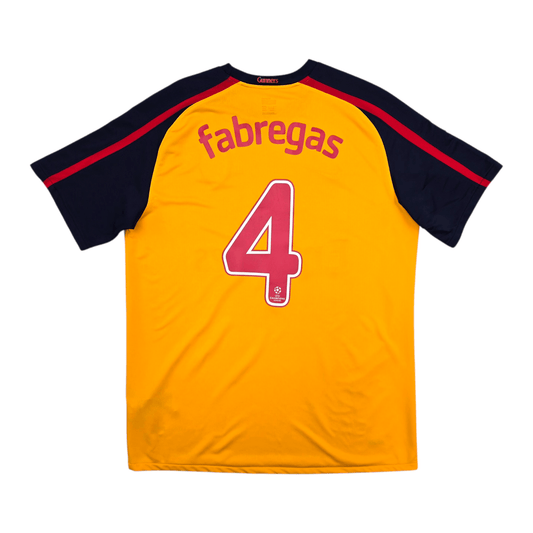 2008/09 Arsenal Away Football Shirt (L) Nike #4 Fabregas