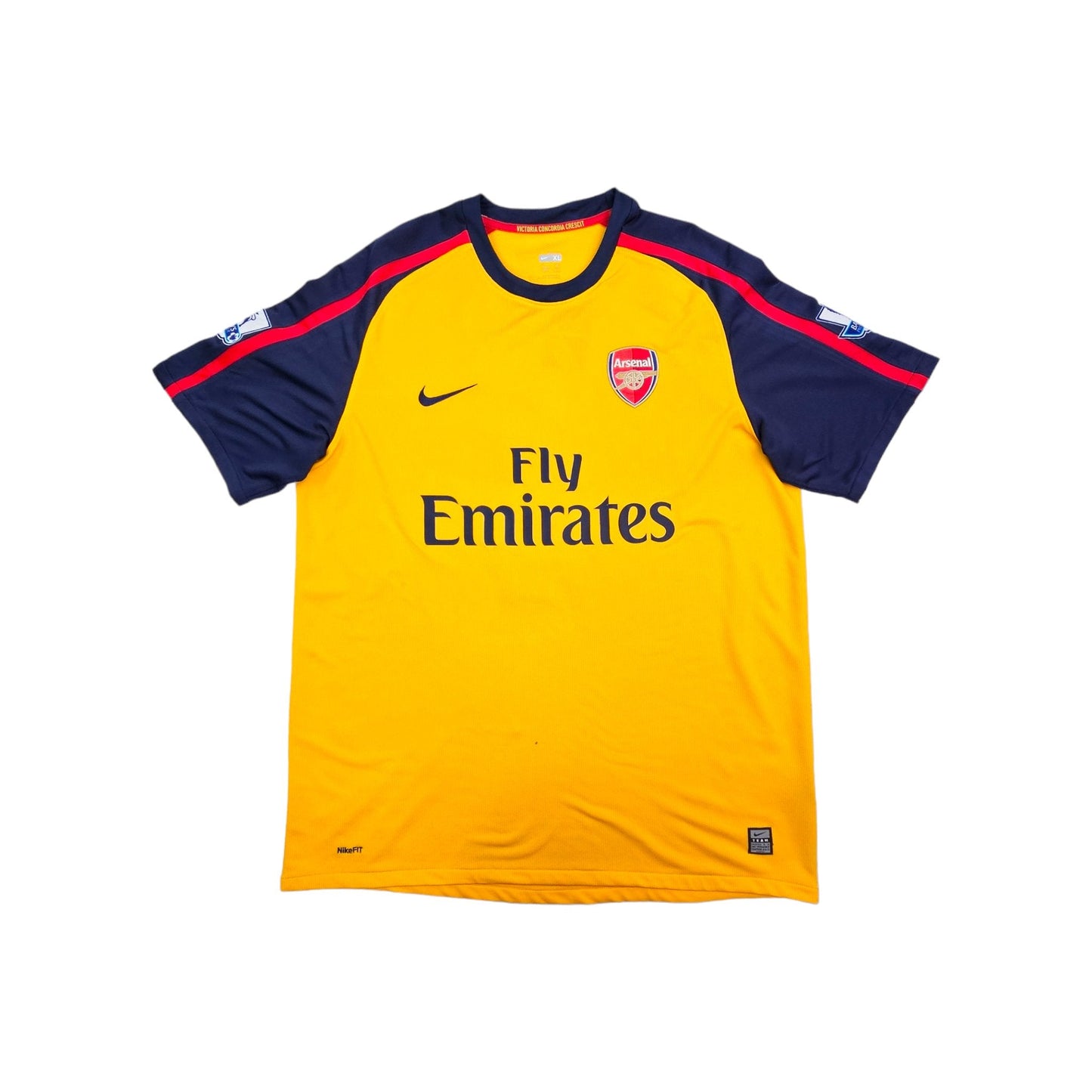 2008/09 Arsenal Away Football Shirt (XL) Nike # 8 Nasri