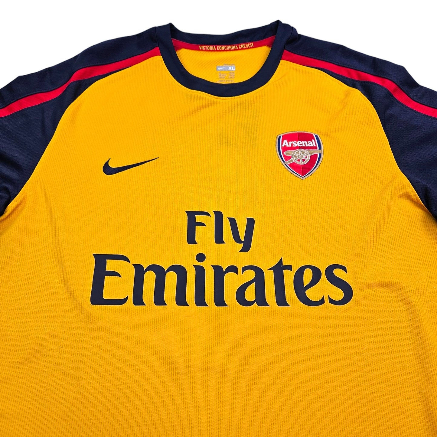 2008/09 Arsenal Away Football Shirt (XL) Nike # 8 Nasri