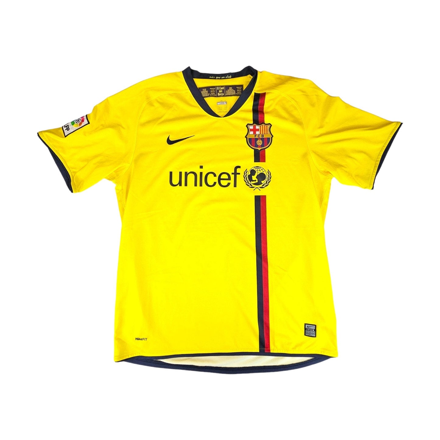 2008/09 Barcelona Away Football Shirt (L) Nike