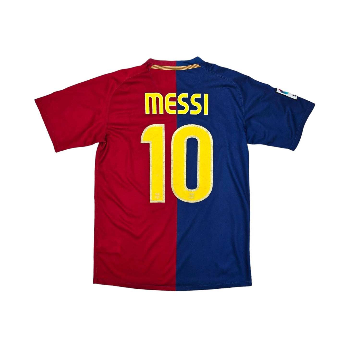 2008/09 Barcelona Home Football Shirt (S) Nike #10 Messi